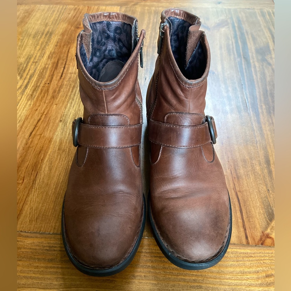 Born Brown Booties